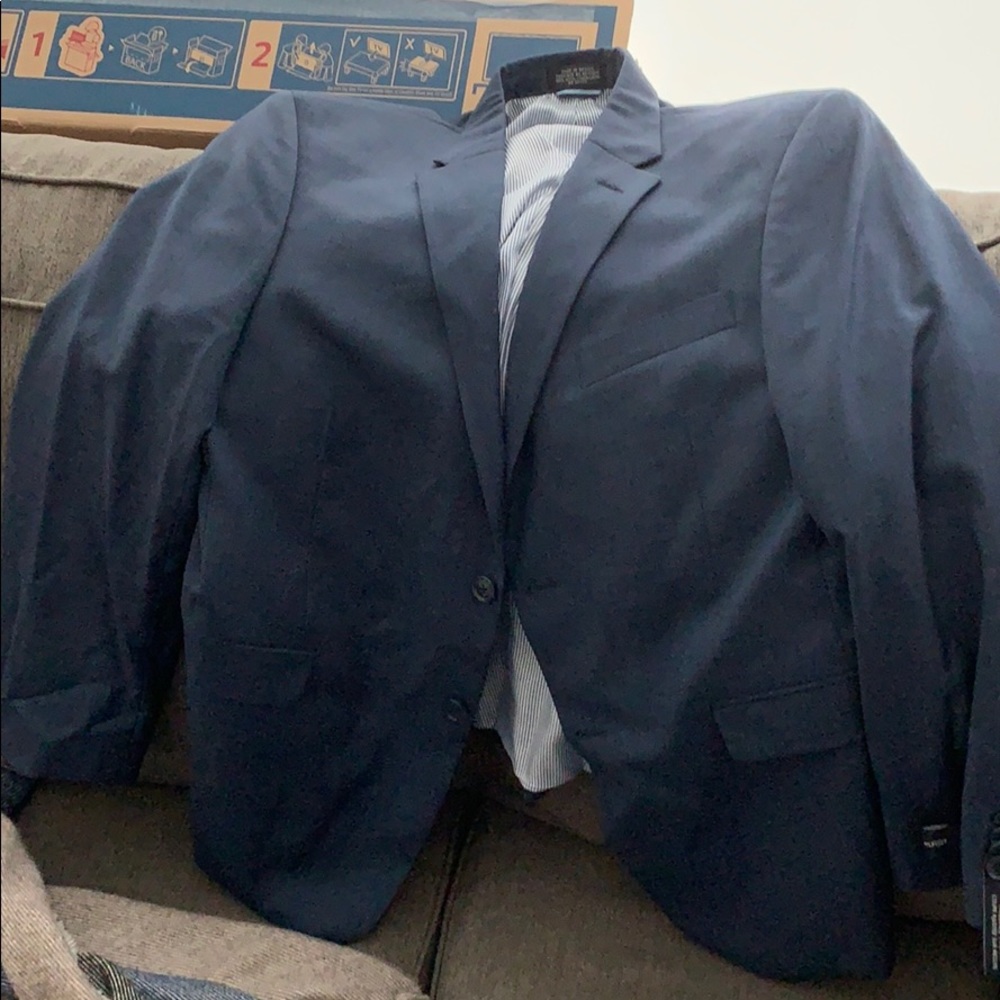Tommy Hilfiger Navy Suit Jacket